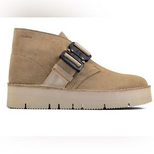 HARD To FIND! Clarks Originals Desert Strap Chukkah -Suede